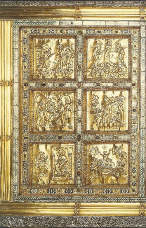 Magister Phaber Vuolvinius Altare d'oro 824to59 detail