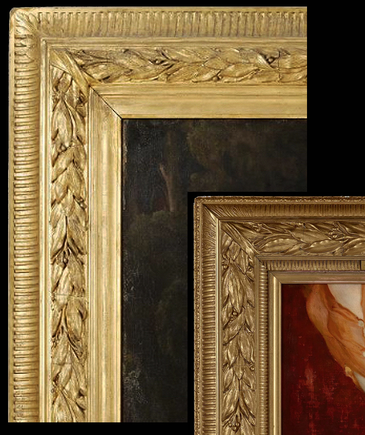 BAROQUE ROCOCO  DEEP CORE GILDED ORNATE FRAME  BARBIZON  VICTORIAN FOR PAINTING 