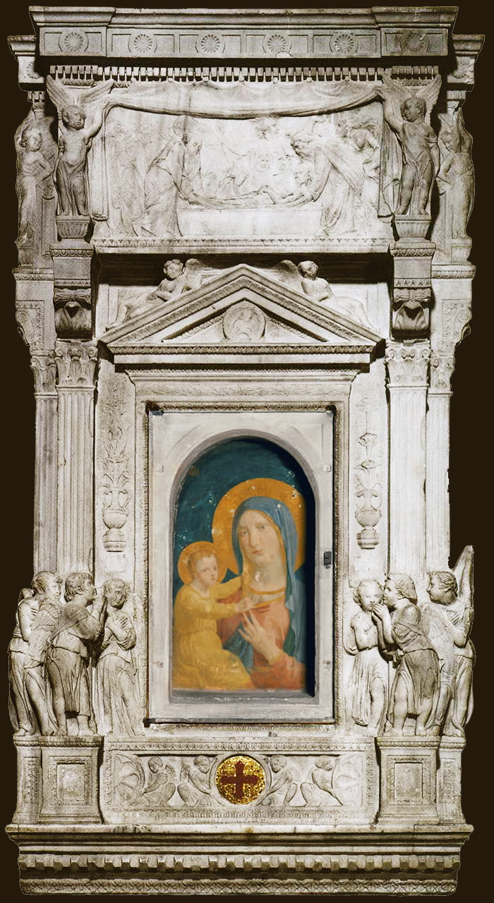 functions in the Renaissance Framing Italian perspective The of devotional Blog miraculous: design Frame the tabernacle |